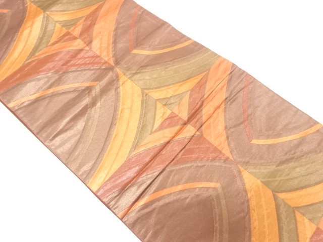 JAPANESE FUKURO OBI / WOVEN RHOMBUS